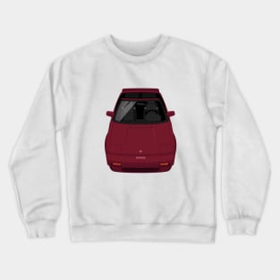 MR2 SC 1st gen W10 - Dark Red Crewneck Sweatshirt